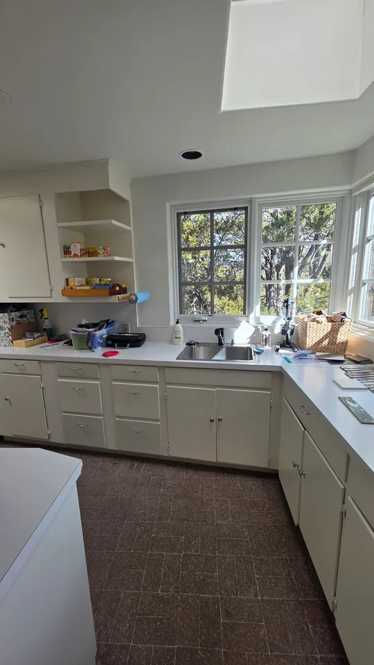 Laundry, with a considered finish — before