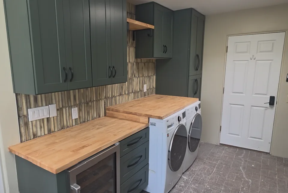 Laundry, with a considered finish — after
