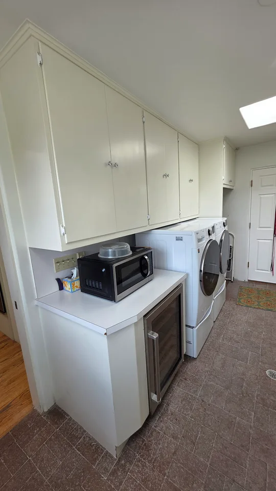 Laundry, with a considered finish — before