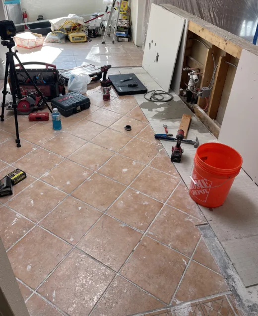 From the work in progress to the welcoming space. · Photo 8