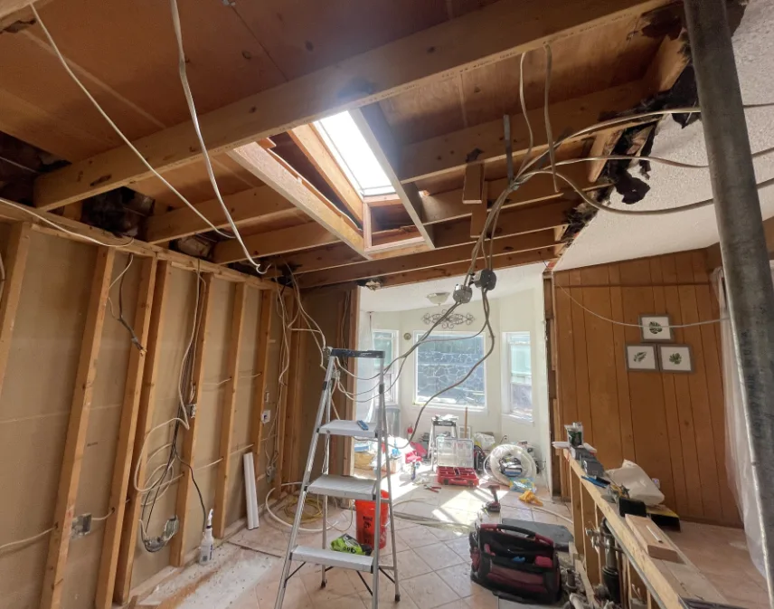 From the work in progress to the welcoming space. · Photo 6