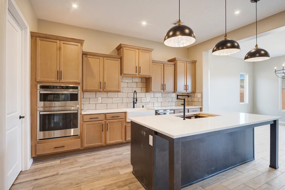 Two tones, one inviting kitchen